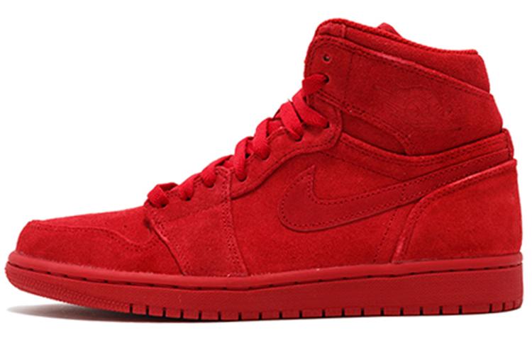 Jordan 1 Retro Rotes Wildleder 332550-603 46 red