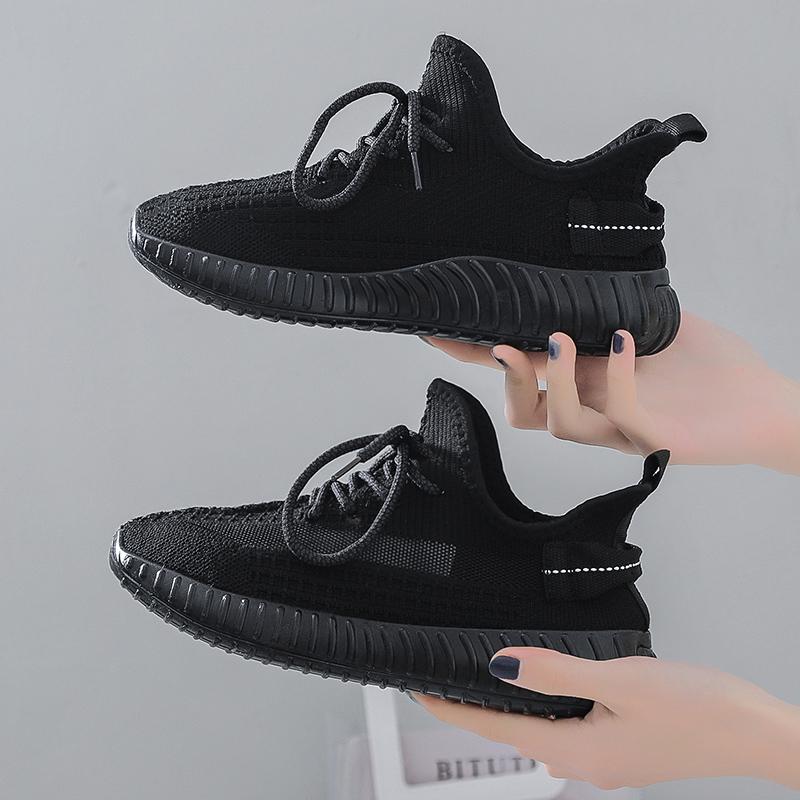 Mujeres Moda Zapatos ligeros para correr de punto mosca Zapatos casuales  transpirables Zapatillas suaves y cómodas Talla 35-40 comprar a buen precio  — entrega gratuita, reseñas reales con fotos — Joom