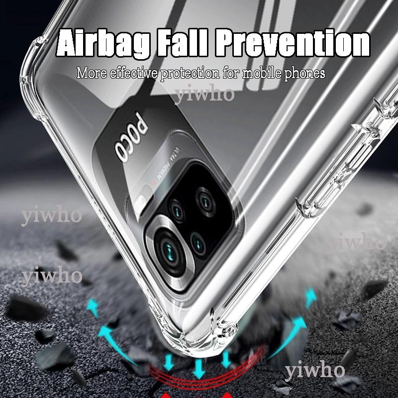 Luxusní Průhledné Měkké Silikonové Pouzdro Pro Xiaomi poco m5s Nárazuvzdorné Průhledné poco poko m 5 s m5 5s Pouzdra na Mobilní Telefon Zadní Kryty