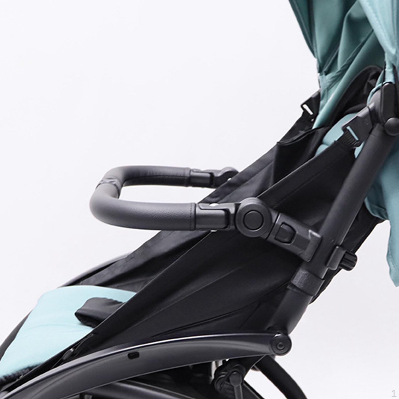 

Поддержка передней ручки тележки, рукав из ПУ кожи, двойное отверстие, прочный подлокотник для