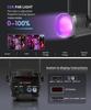 300w Zoom COB Cool+Warm White LED Zoom Par COB Lighting For Party Nightclub Church Wedding Light.