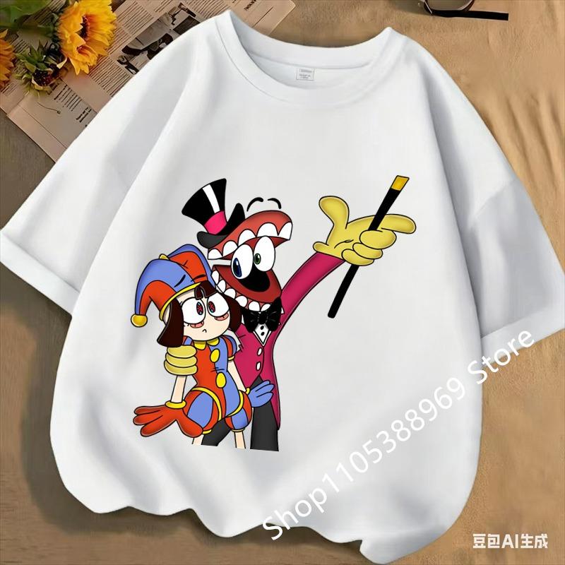 Divertente Sei Sette Cervello Marcio Italiano 67 Grafica Numerica Stampa T-Shirt Bambino/Bambina Estate Manica Corta Bambini Larga Comoda T-shirt Top