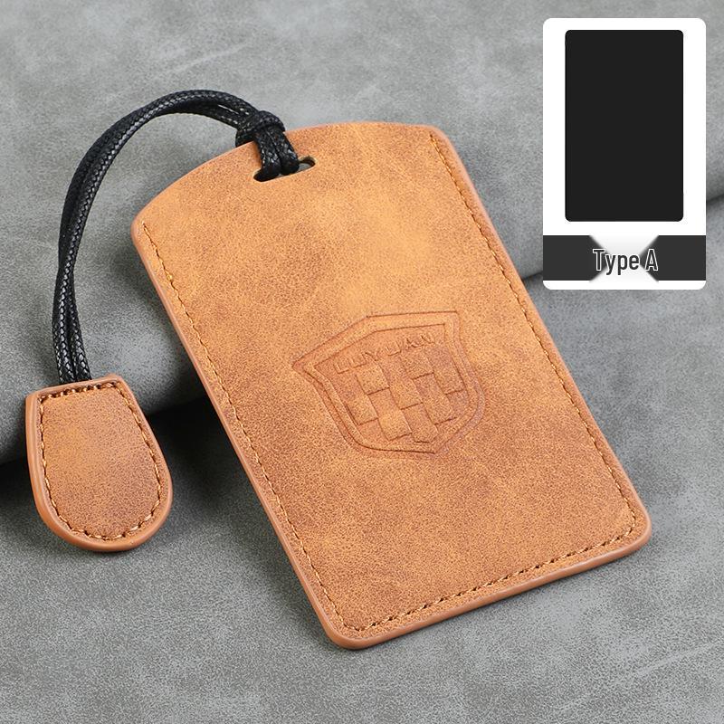 NFC Keychain and Card Holder for Luyuan Electric Vehicles - High-End, Unisex Design.