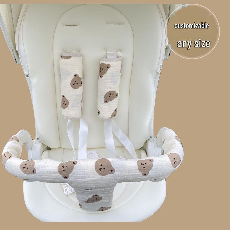 Ya De Zhu Baby Stroller Gloves with Guardrail & Water-Resistant Towel