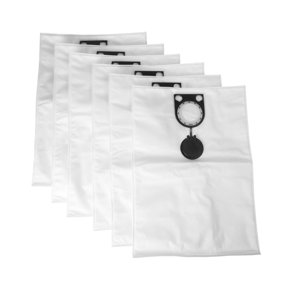 Non Woven Fabric Vacuum Cleaner Dust Bags Compatible with For Bosch GAS 25 L SFC Available in Sets of Six or Twelve