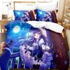 L'ensemble de literie THE iDOLM@STER Cinderella Girls Starlight Stage Imprimé Avec Taie d'oreiller Housse de couette Doux Lit Queen King Vêtements de lit Maison