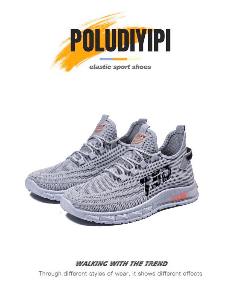 Men's 2024 Cross-Border Breathable Low-Top Sports Shoes - Comfortable, Fashionable Outdoor Casual Footwear