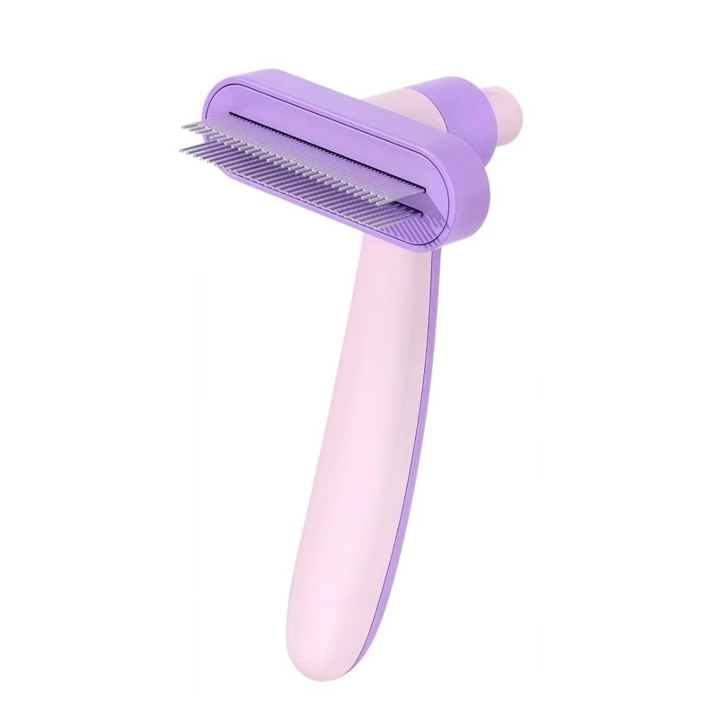 Rotatable Pet Hair Removal Comb Round Steel Pins Cat Dematting Comb Dog Hair Remover  For Cats