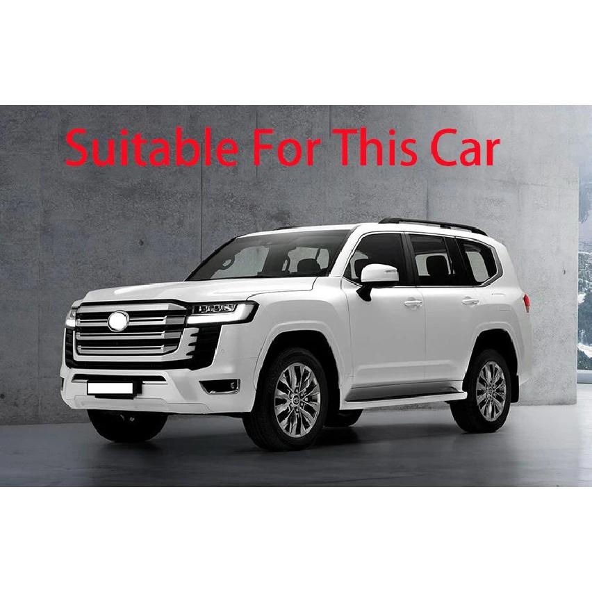 Middle Screening Mesh Front Grille Mesh For Toyota Land Cruiser LC300    Stainless Steel Front Grille Net Cover