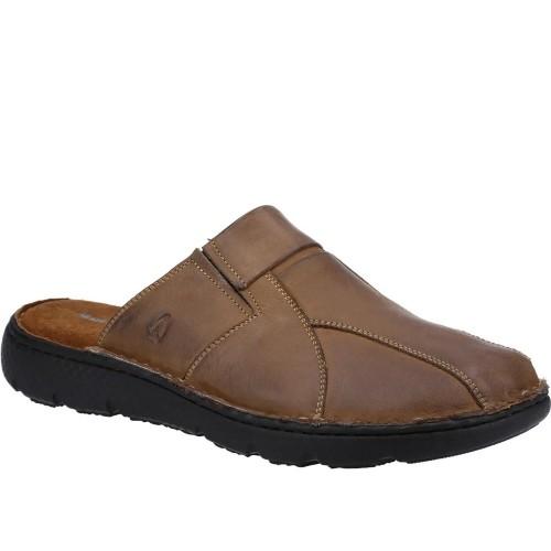 Hush Puppies Mens Carson Leather Mules