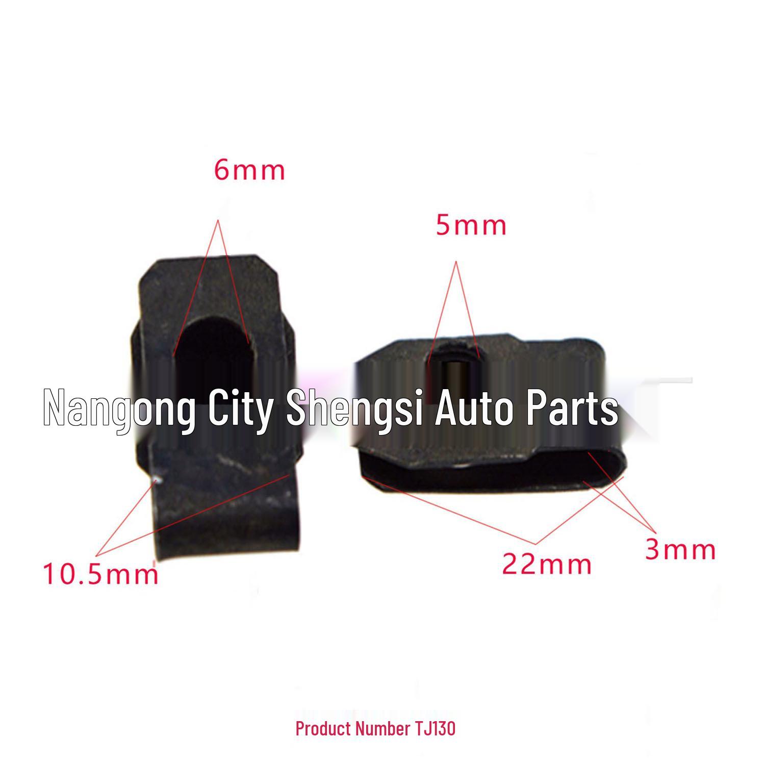 

M6 Steel Interior Trim Panel Spring Nut Washer Clip 10000