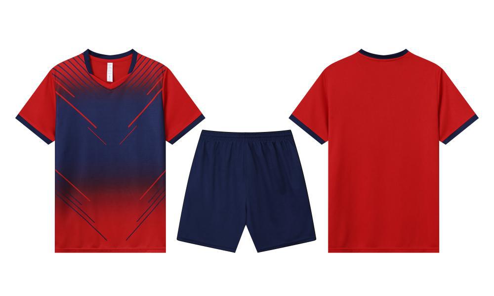 Soccer Uniform Sets, Men S And Women S School Games, Performance Uniforms, Competition Training Uniforms, Quick-Drying Fabric Jerseys 3XS