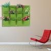 12 Pockets Hanging Wall Planter Bag Degradable Vertical Greening Planter  Outdoor Gardening