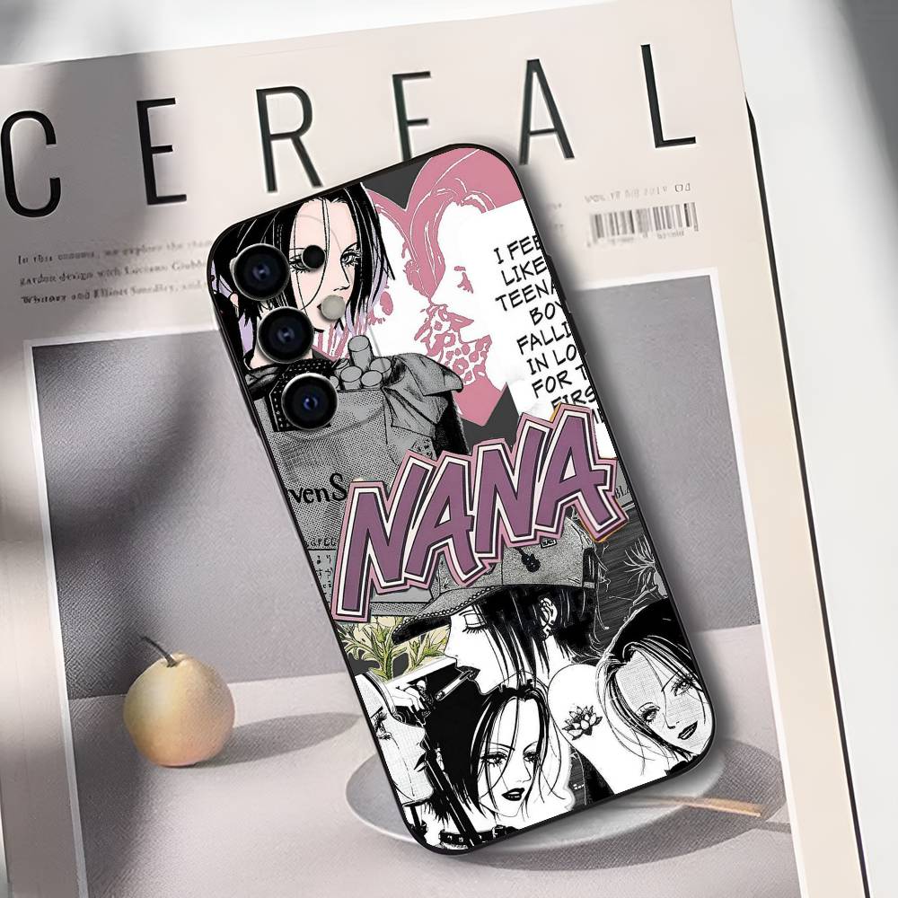 

Anime N-NANA Phone Case For Samsung S25,S24,S21,S22,S23,S30,Ultra,S20,Plus,Fe,Lite,Soft Black Cover Samsung S23ULTRA5G