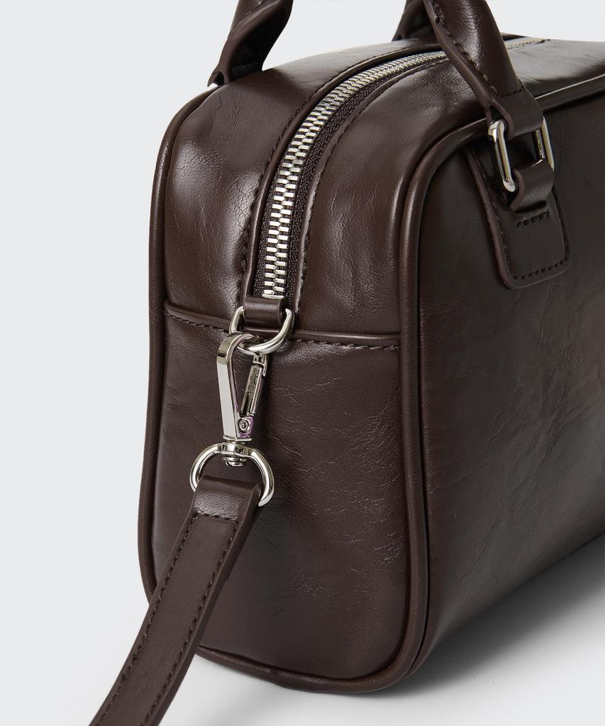 Musinsa Standard Woman Mini Bowling Bag [Brown]