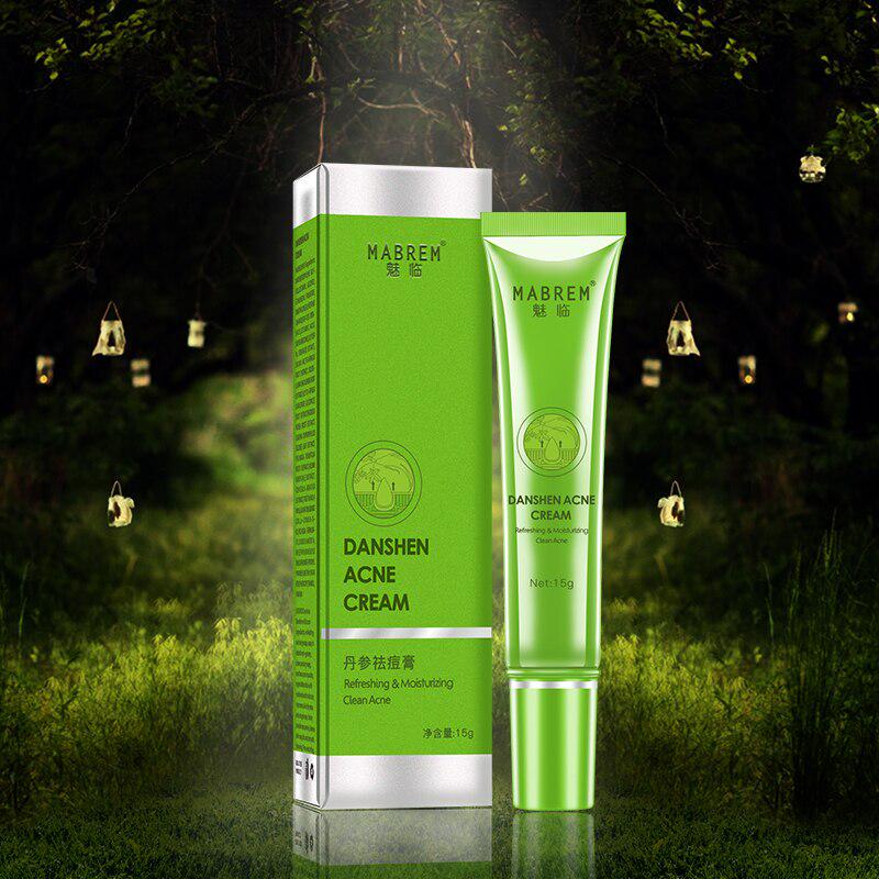 Salvia Acne Treatment Cream Removal Face Blackhead Anti Acne Cream Oil Control Shrink Pores