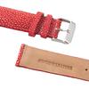 Revetta Zegarek ze skóry płaszczki z paskiem z narzędziem do usuwania teleskopów, Czerwony, 18mm, [089-5stb18-1]