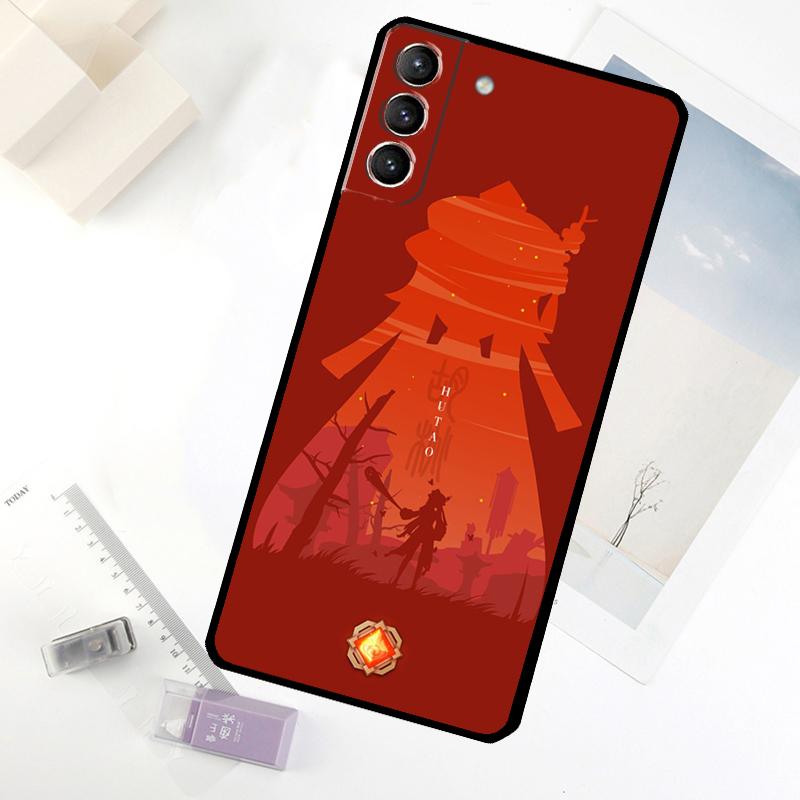 Genshin Impact Phone Case For Samsung Galaxy S20 FE S21 S22 S23 S24 S25 S26 Ultra S10 S25 Plus S25 FE Cover