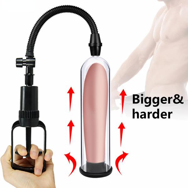 Male Penis Pump Manual Penis Enlarger Sex Toys For Man Vacuum Pump Male Masturbation Penile Extender Trainer Adults Sex Products