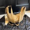IELGY Casual All-Match Fashion Ladies Messenger Bag Nylon Cloth One-Shoulder Dumpling Bag