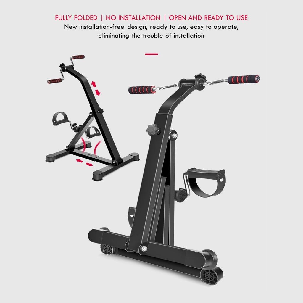 4 In 1 Household Foldable Fitness Bike Upper And Lower Limb Bicycle Pedal Exerciser