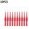10PCS 30V Car Tip Probes Diagnostic Tools Multimeter Test Leads Extention Back Piercing Needle Tip Probes Auto Kit Machine 0.7MM