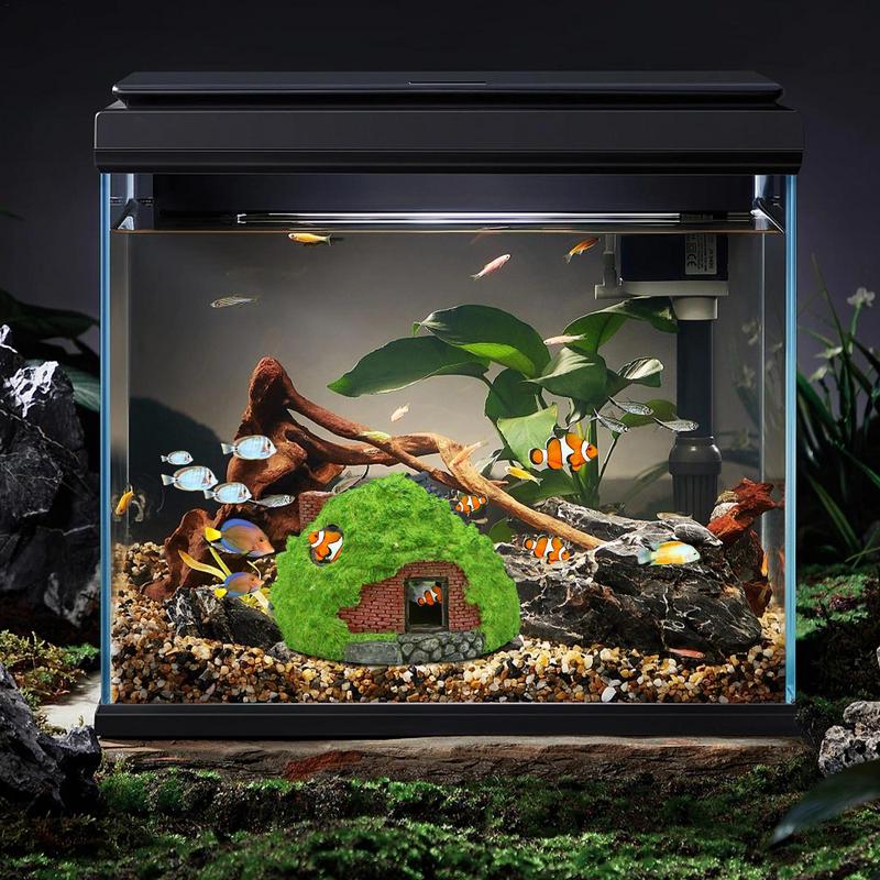 Aquarium Caves And Hides For Fish Aquarium Cave Fish Hide Resin Aquarium House Fish Tank Decor Betta Fish House Small Cave