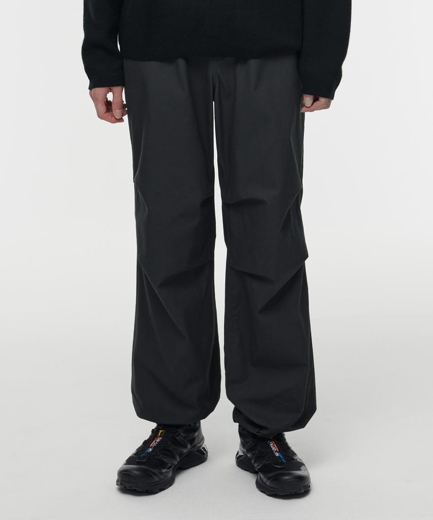 MUSINSA STANDARD Cotton Parachute Pants [Dark Gray]