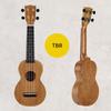 MAHALO Soprano Ukulele SLIMLINE Series Weight 280g MS1 TBR Brown Approx.