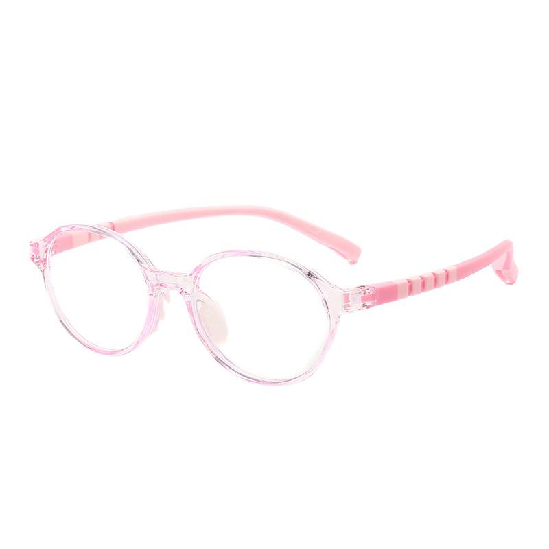 New Kids' Anti-Blue Light Silicone Eyeglass Frames, Versatile for Students, In Stock
