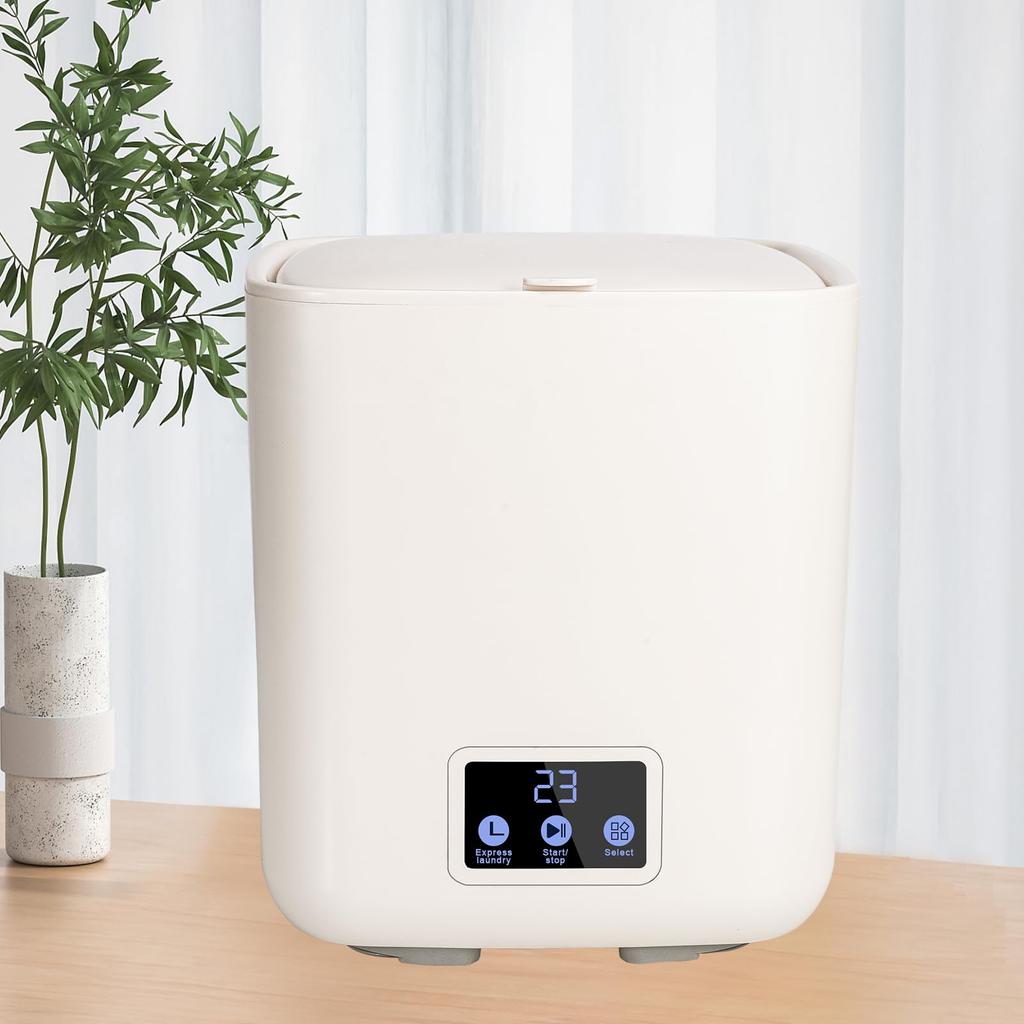 Mini spălare complet automată mini spălare spălare mică cu ultrasunete 7L mare absorbție automată de apă și portabil convenabil separat complet pentru