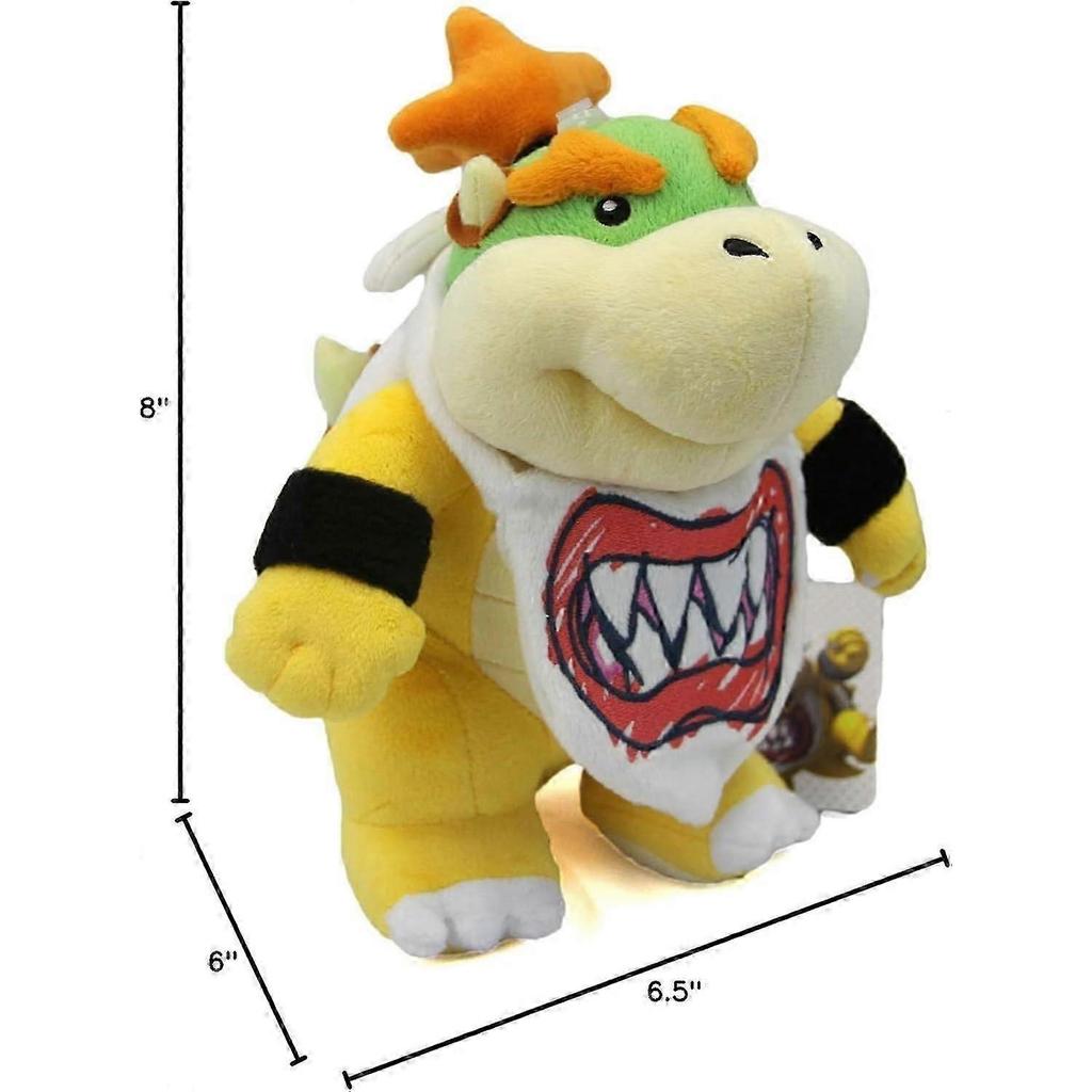 Little Buddy Super Mario Colección All Star 1424 Bowser Jr. Peluche Relleno, 8", 156 meses a 180 meses