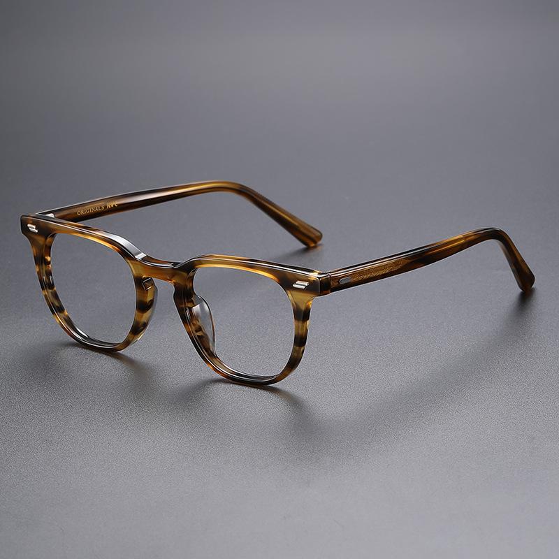 

2026 Fashion Classics Acetate Glasses Frame Men Optical Prescription Eyeglass Women Myopia Reading Retro Anti-blue Light Eyewear
