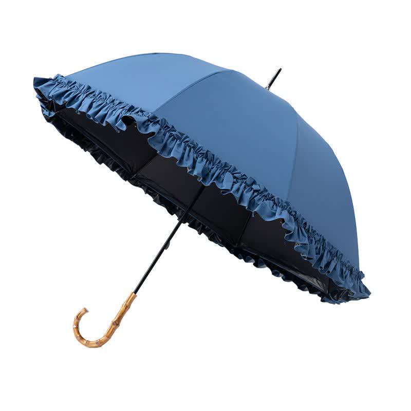 Handon Japanese Style Bamboo Handle Umbrella