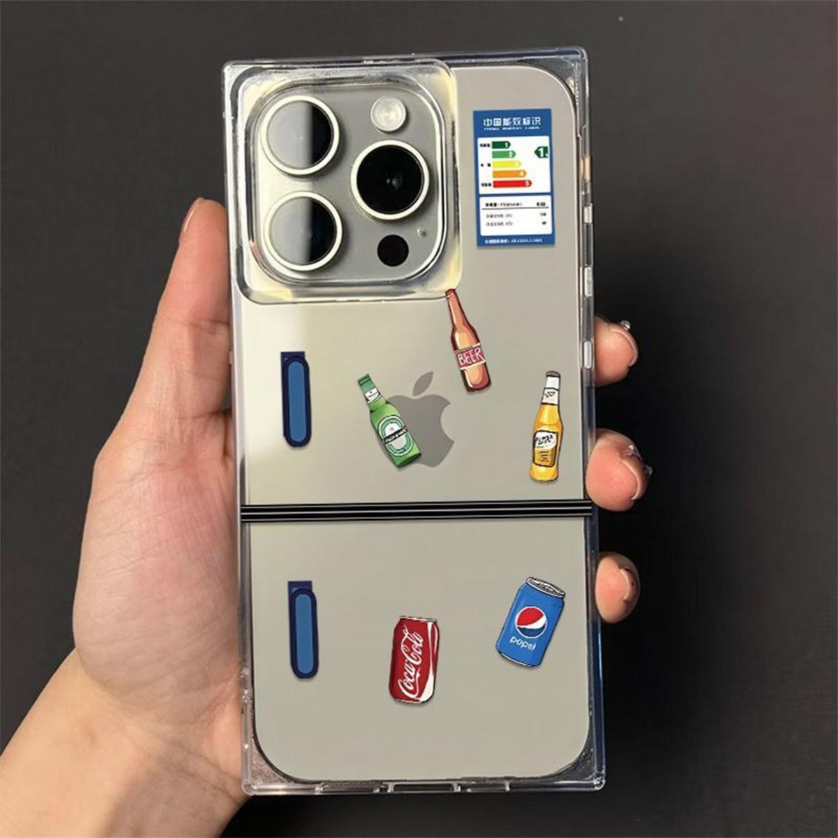 

Mobile Phone Case Anti-fall Soft Shell for Girls 15pm for IPhone16pro for Apple Mobile Phone Case for Apple 13promax For iPhone 17PROMAX