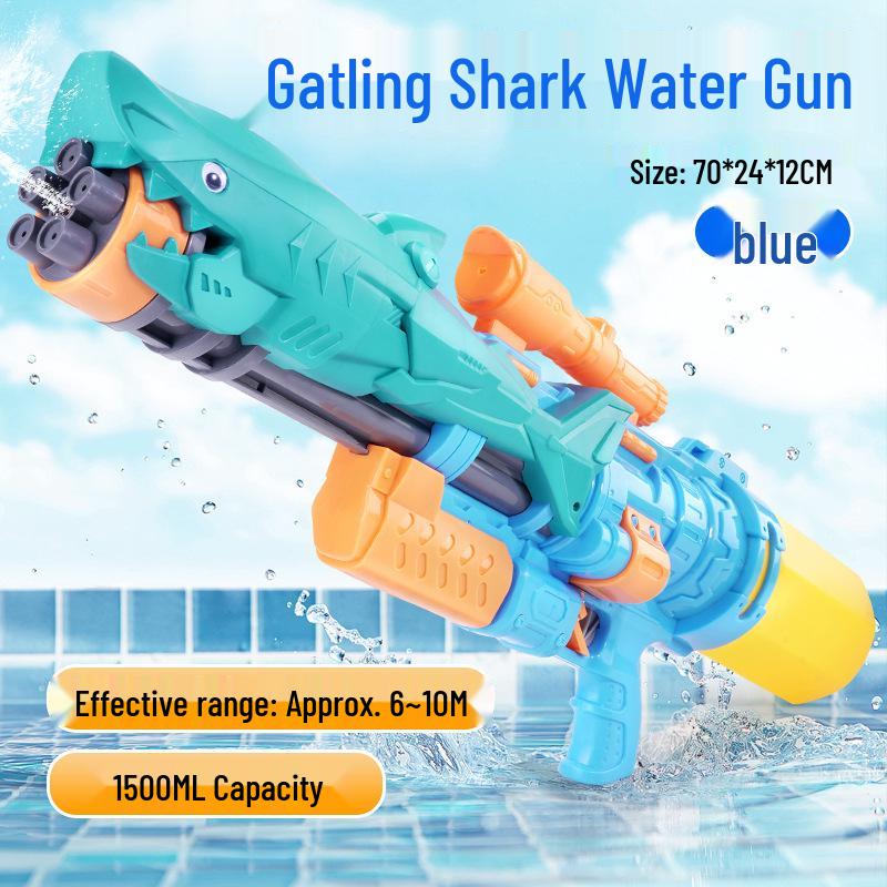 Kids’ XL High-Pressure Gatling Water Gun for Beach Battles