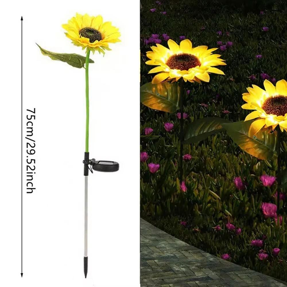 

Smart Sense Sunflower Solar Light Waterproof Yard Lighting Ornaments Christmas Decor