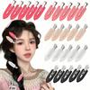 10pcs/Set Women No Bend Seamless Hair Clips - Side Bangs Hairpins-Styling Duck Bill Clips - Makeup Washing Face Styling Hairpins