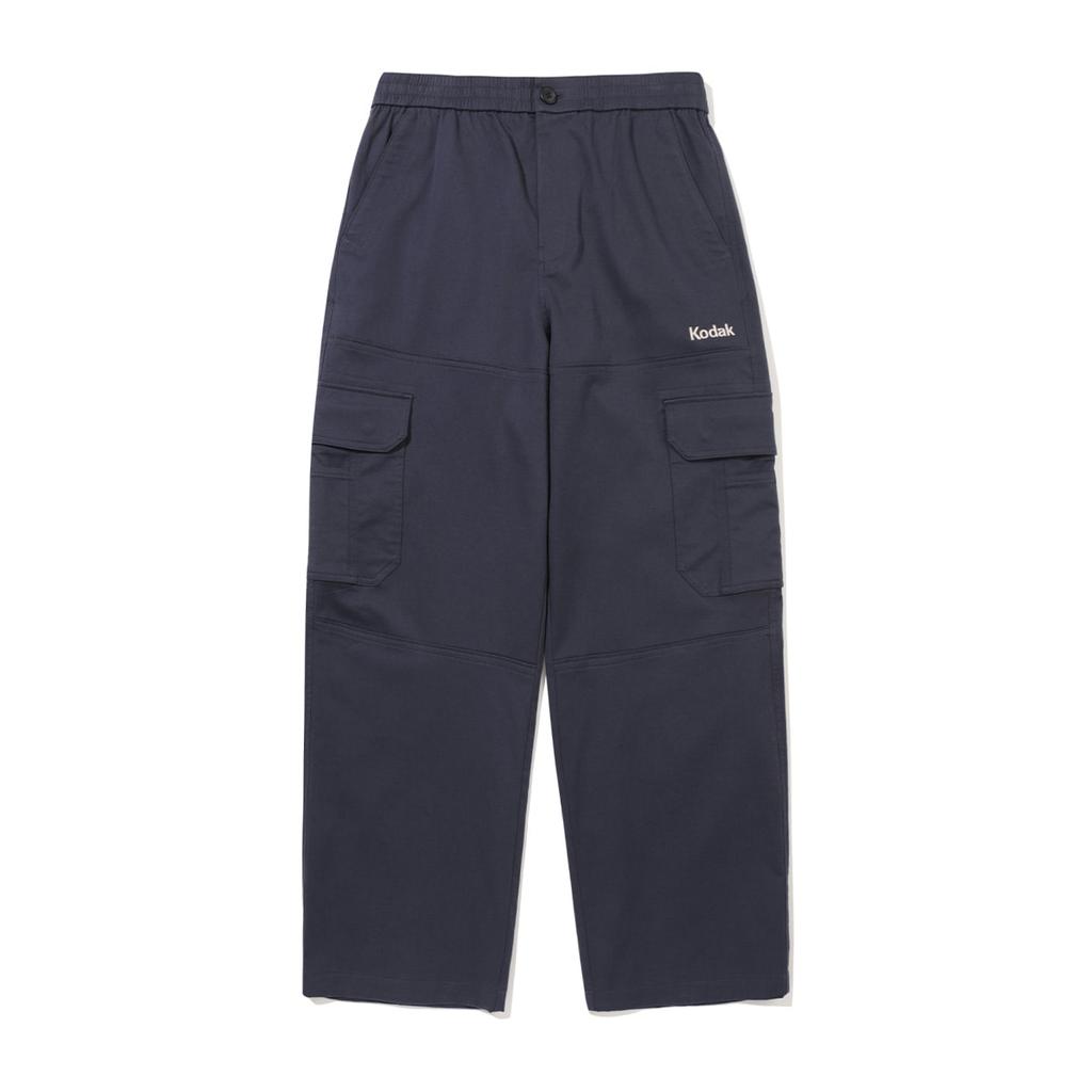KODAK Balloon Fit Cotton Cargo Pants Navy