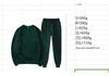 Completo Sportivo Unisex in Pile Monocolore - Felpa con Cappuccio Girocollo & Pullover Largo