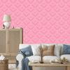 Wallpaper Geometric rhombuses powder pink, top powder pink 50x1000