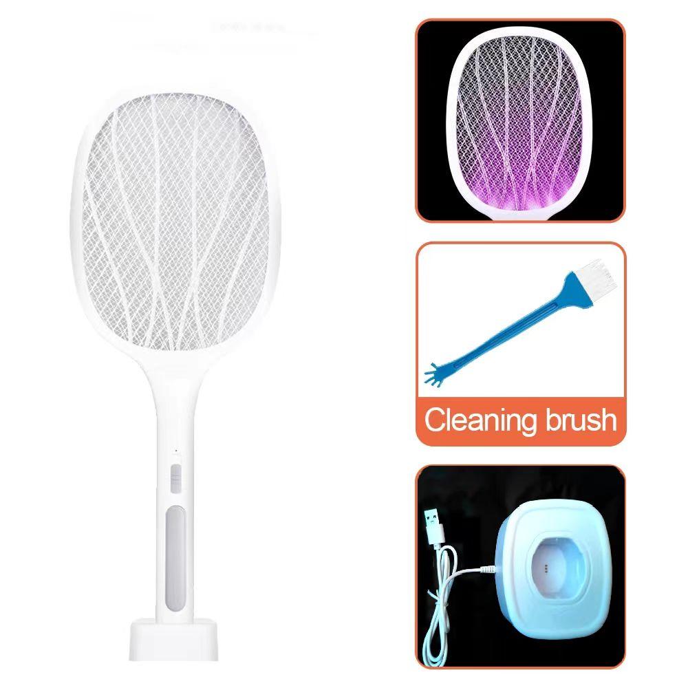 

Электрическая мухобойка с ультрафиолетовым светом, светодиодная лампа с зарядкой от USB, летняя ловушка для комаров, ракетка для борьбы с насекомыми