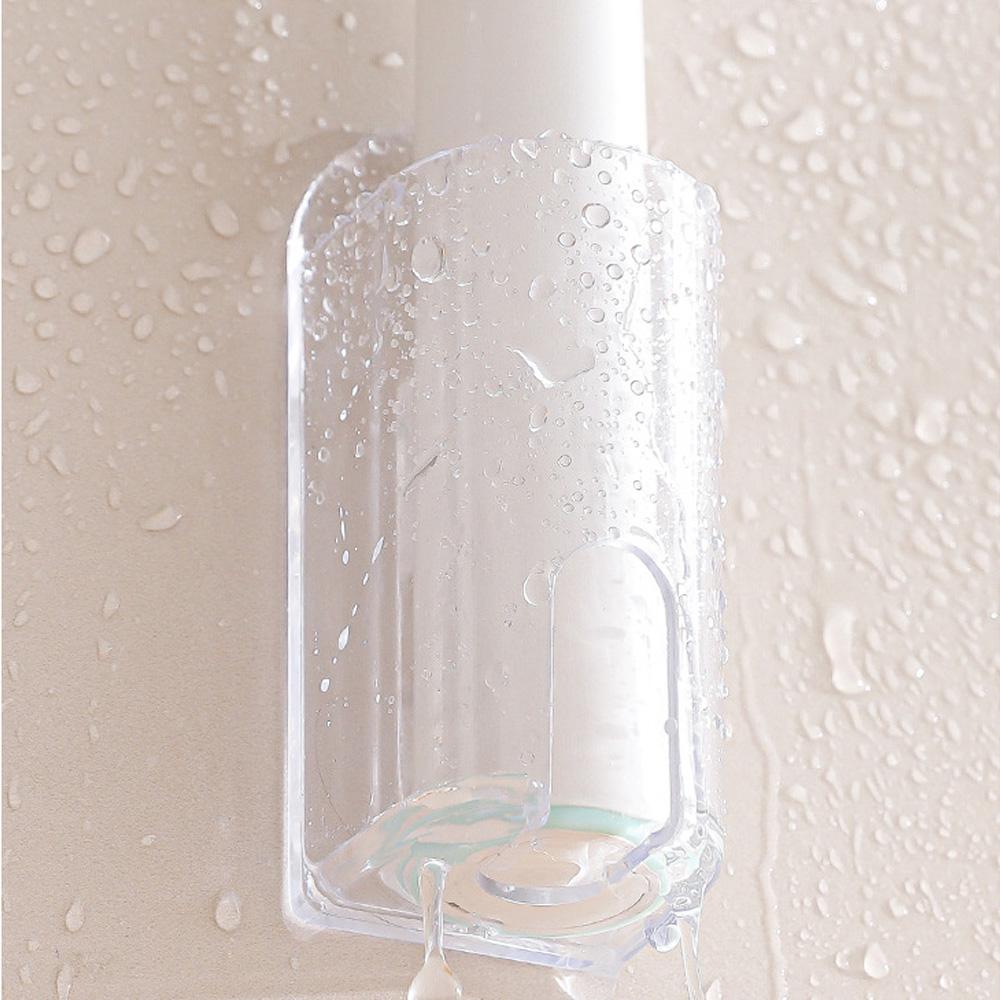 1/4 szt. Elektryczny uchwyt na szczoteczki do zębów naścienny baza do przechowywania szczoteczek do zębów bez wiercenia samoprzylepny stojak do przechowywania akcesoria łazienkowe