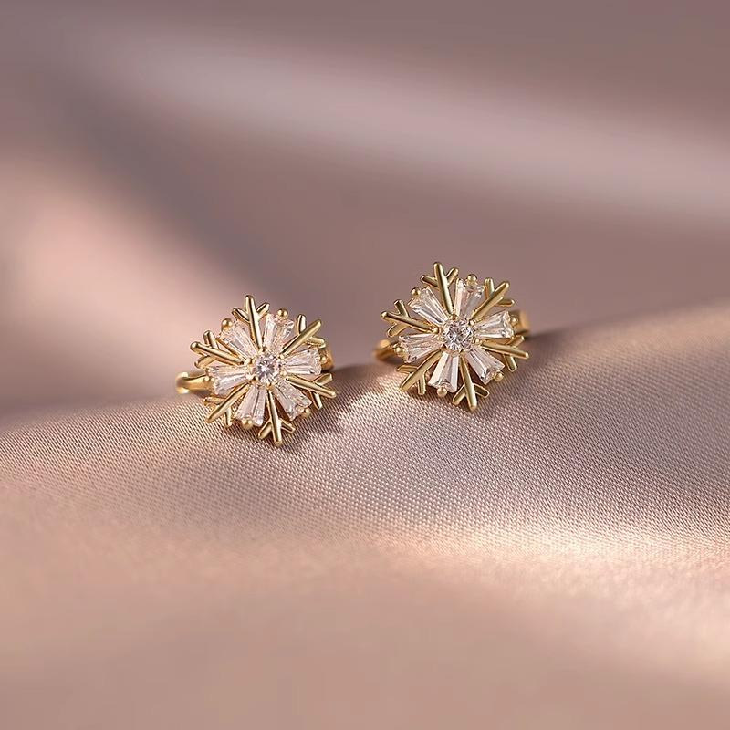 Female Spring and Summer High-end Feeling Compact and Exquisite Temperament Earrings