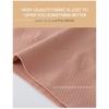 High Waist Wave Texture Seamless Knit Tummy Control Hip Lifting Slim Women Shape Briefs