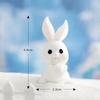 1pc Christmas Figurines Dollhouse Ornament Home Decorations Fairy Garden Micro Landscape Xmas Tree Bunny Snowman Miniature