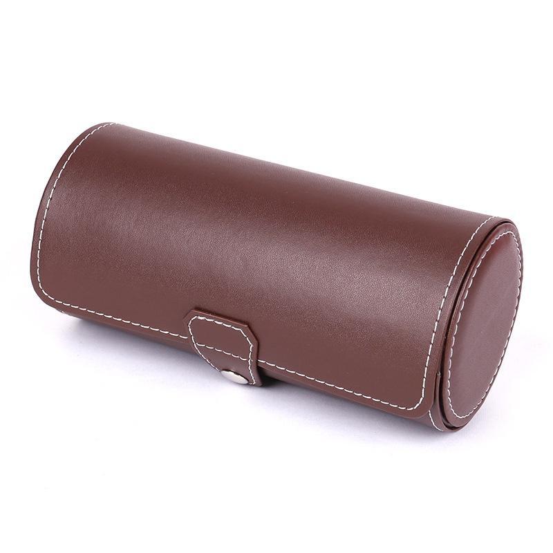 PU Leather 3 Grid Watch Box High-end Jewelry Watch Storage Display Packaging Box