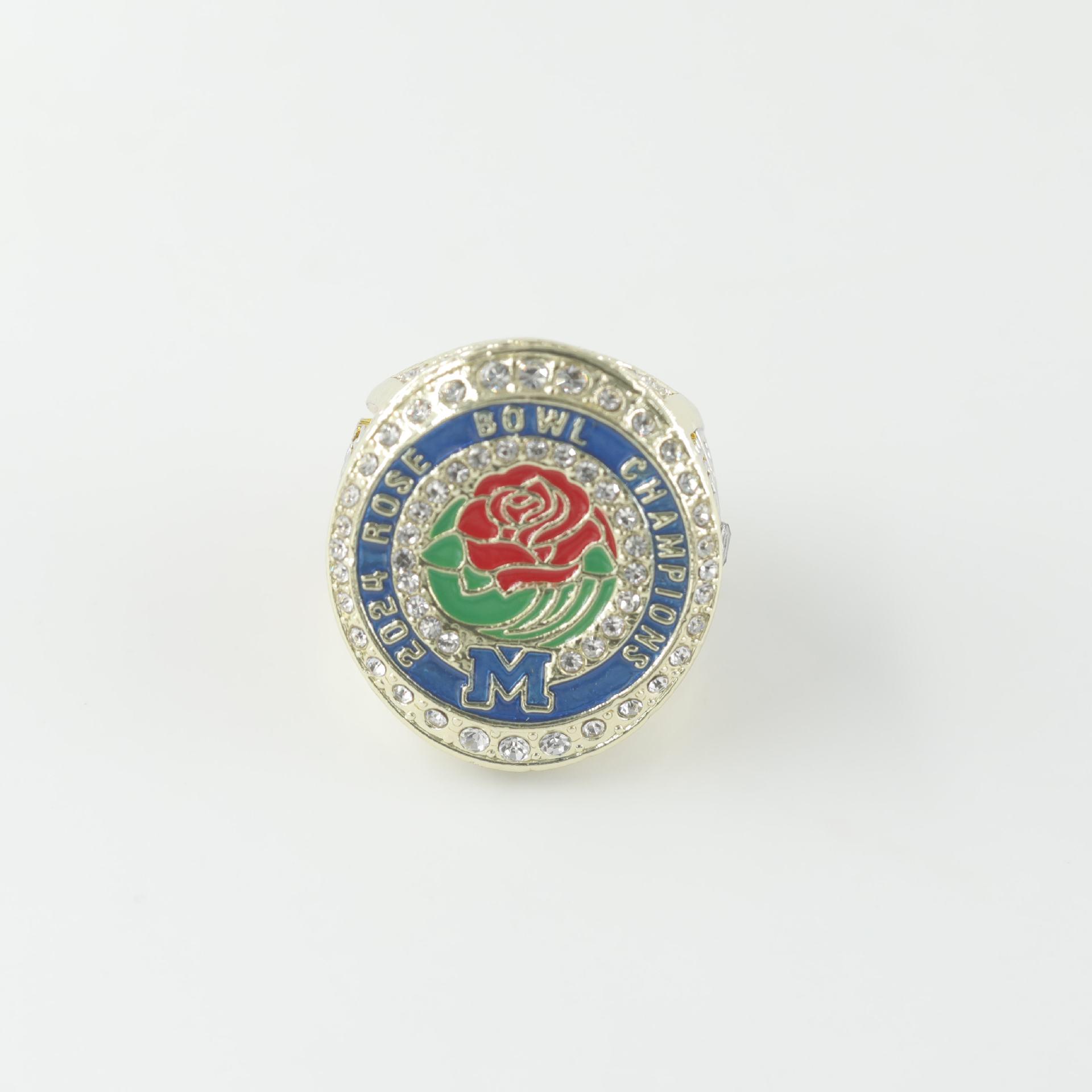 NCAA 2024 University of Michigan Wolverines Championship Football Ring Size 11