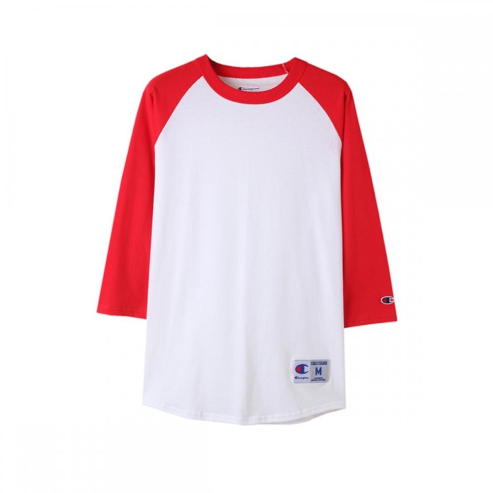 

CHAMPION Бейсбольная футболка с регланами | Бело-красный T137-WHITE/RED