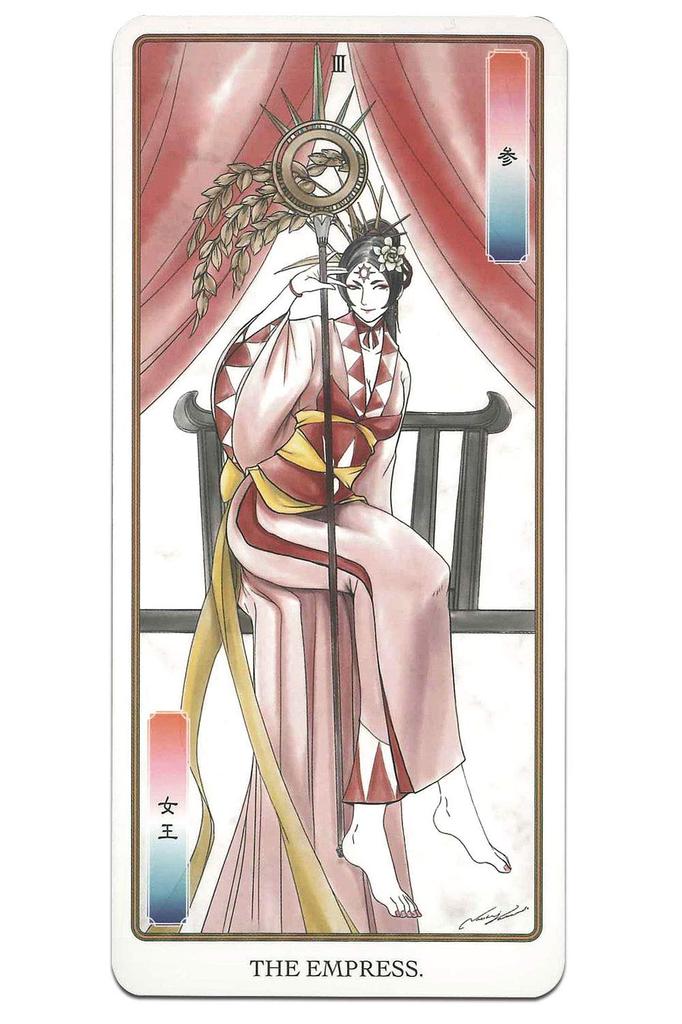Tarot Cards Fortune Telling Japanese Mythology Tarot Matsuri II Arcana cards 2 substitute drawn by Naoki [Major (22 + cards) Yamamoto]